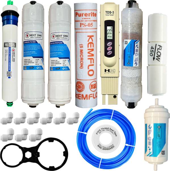 NEXT ONN ELECTRONICS next onn yearly maintenance service kit with mineral alkaline filter Solid Filter Cartridge