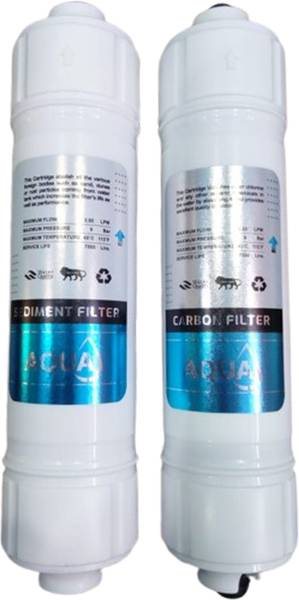AQUA SRI AQUA Sediment & Carbon Filter Combo Cartridge for RO Water Purifiers_027 Solid Filter Cartridge