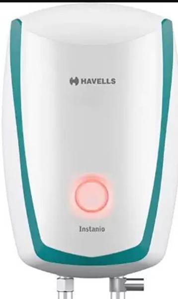 HAVELLS 3 L Instant Water Geyser (INSTANIO 3LTR, WHITE -BLUE/MUSTARD)