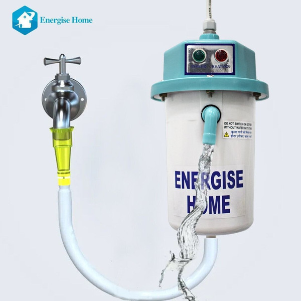 Energise home Instant Geyser 1 Litre | Compact Design | Overheat Protection | ISI Mark 1 L Instant Water Geyser