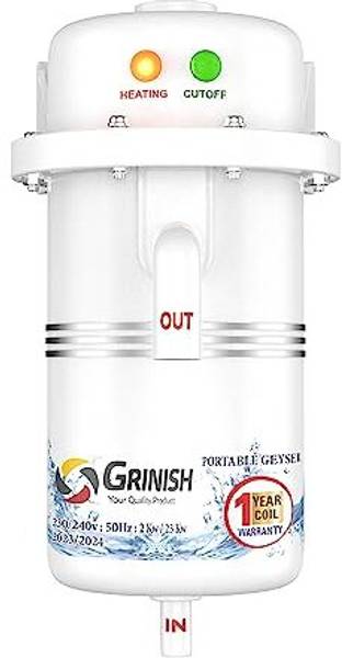 Geezer hot store water price