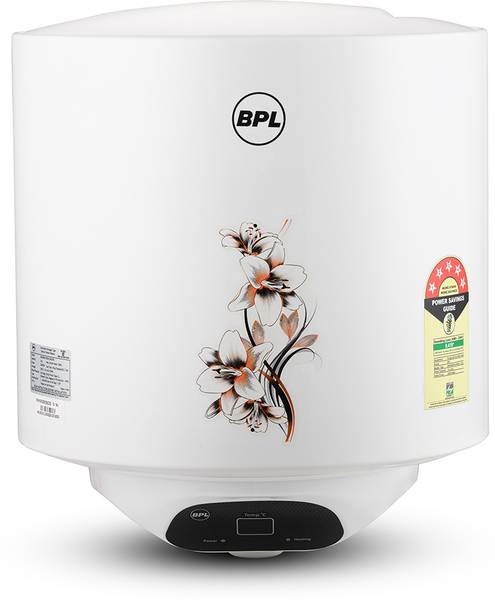 BPL 15 L Storage Water Geyser (BWHSMV00615KDD5 Digital Display, Temperature Control, GlasslineTank, Metal Body, White)