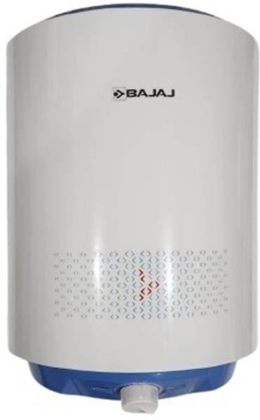 BAJAJ 25 L Storage Water Geyser (Immorto 25 Ltr With Free Installation & Pipes, White, Blue)