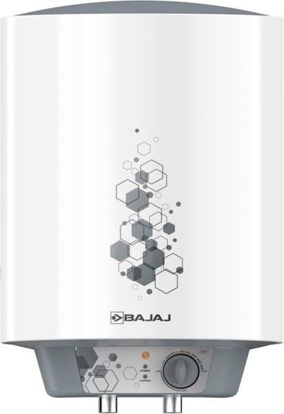 BAJAJ 10 L Storage Water Geyser (Aster 10 Ltr With Free Installation & Pipes, White, Grey)