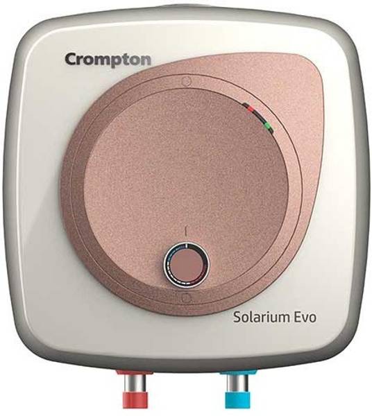 Crompton 25 L Storage Water Geyser (Solarium Evo 25-L, Grey, Brown)