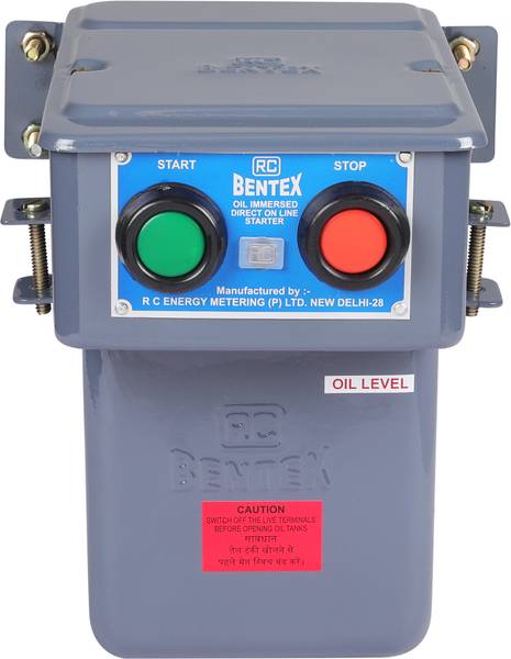 RC BENTEX Three Phase RDL Oil Immersed DOL Submersible Control Starter 7.5 HP, 305000006 Water Pump Starter