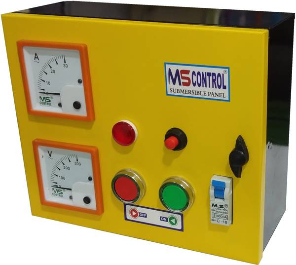 M S control 1.5 HP Single Phase Submersible motor starter for water Filled/Control Panel Submersible Water Pump