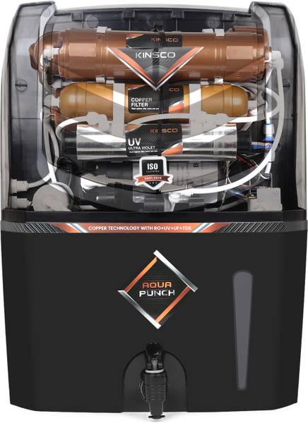 Kinsco Aqua Punch 15 L RO + UV + UF + Copper + TDS Control Water Purifier