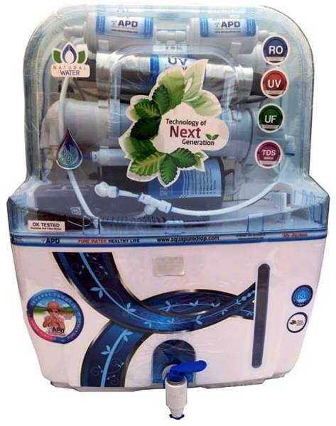 APD ARO+UV+UF+TDS+MINERAL WATER FILTER 12 L RO + UV + UF + TDS Water Purifier