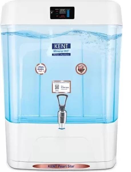 KENT Water Purifier PEARL STAR 11 L RO + UV + UF + TDS Water Purifier