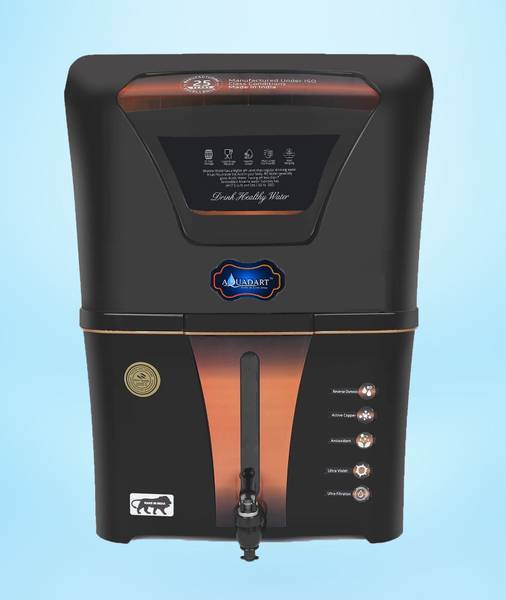 AquaDart Copper + Mineral Ro Water Purifier with Copper Charge Technology 12 L RO + UV + UF