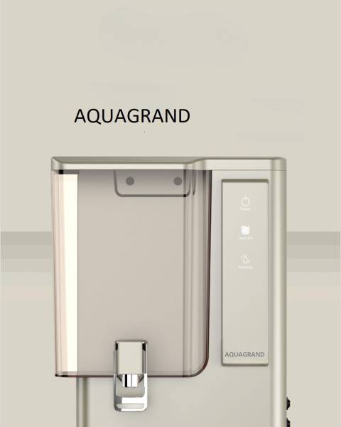 Aquagrand Titanium Series Water Purifier With Smart LED Indicators 8 L RO + UV + UF + TDS Water Purifier