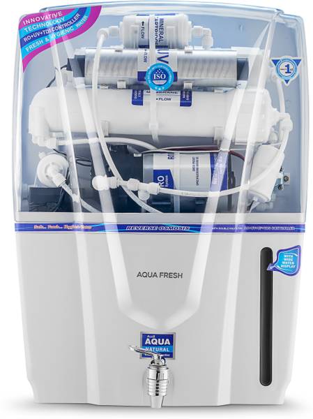 Aqua Fresh EPICAQUA++Needs no service for 3 years Unconditional Warranty 12 L RO + UV + CU Guard + Alkaline Enhancer + Mineral Water Purifier