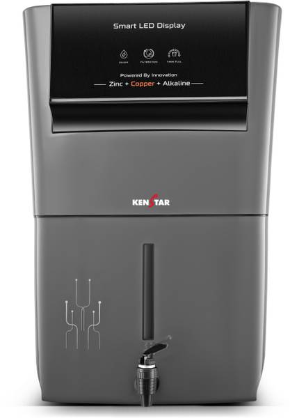 Kenstar Pureza 8 L RO + UF + UV + Copper + Alkaline + Mineralizer Water Purifier