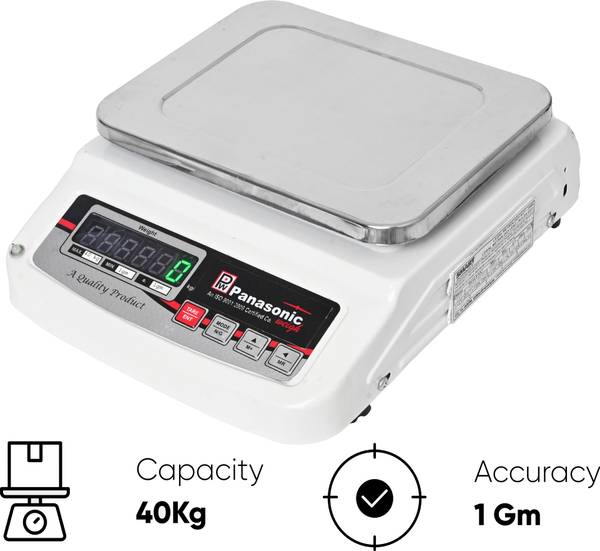 Smart Weigh PANASONIC Capacity:40kg Accuracy:1gm Weighing Scale