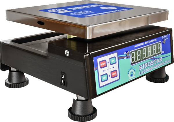 King Star 200kg Heavy-Duty Electronic Scale Industrial Stainless Steel Weighing Machine Weighing Scale