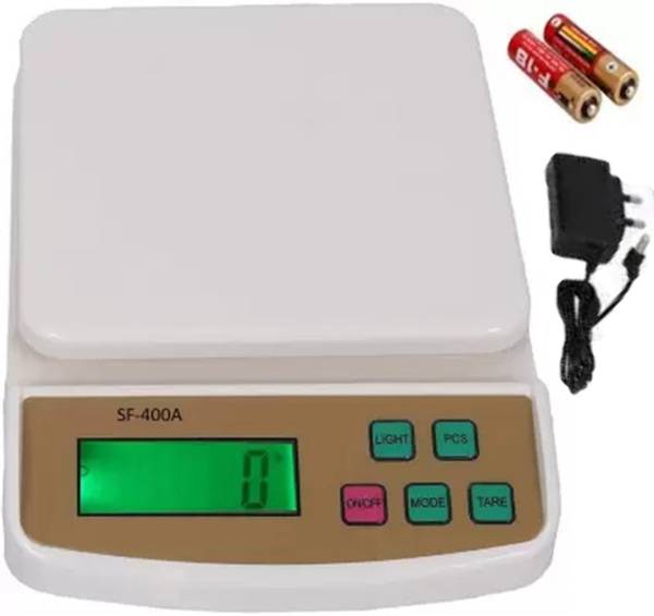 INDICUL Electronic Digital 1Gram-10 Kg Weight Scale Lcd Kitchen Weight Scale Machine Measure for measuring fruits,shop,Food,Vegetable,vajan,offer,kata...