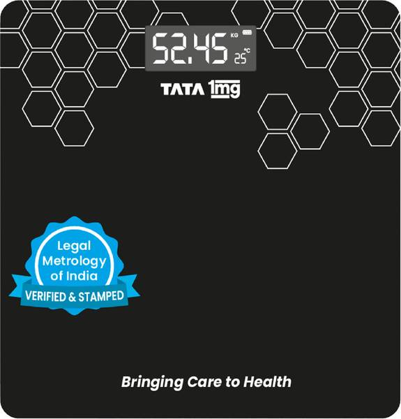 TATA 1mg Digital Weighing Scale, Premium Weighing Machine for Precise Measurement Weighing Scale