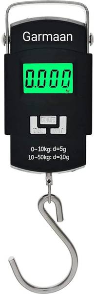 TodayAndCo Digital Luggage Scale , Weight machine With Hook Upto 50kg , Home kitchen Weighing Scale