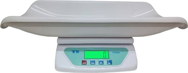 ACU-CHECK TS500 Digital Baby Weighing Scale with Tray - Perfect for Newborns Up to 30kg Weighing Scale