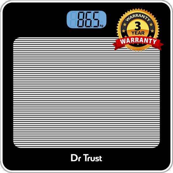 Dr Trust USA Model 520 Paris Personal Digital Electronic Body Weight Machine For Human Body