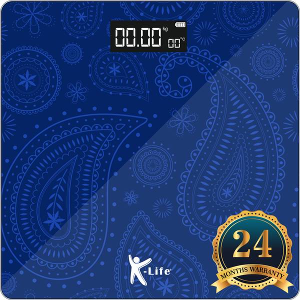 K-life WS-109 Electronic Digital Weight Check machine For Human Body 180kg Capacity Weighing Scale