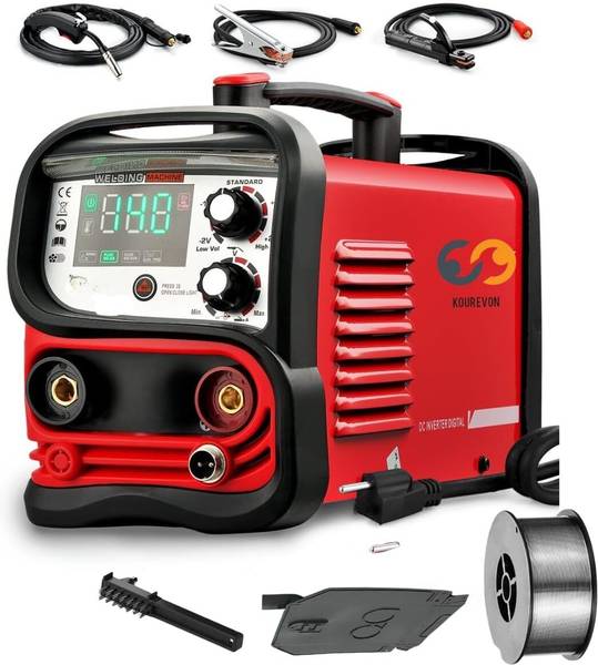 KOUREVON 270A MMA/MIG 2In1 Welding Machine IGBT Gasles Wire Welder with Gun and Flux wire Inverter Welding Machine