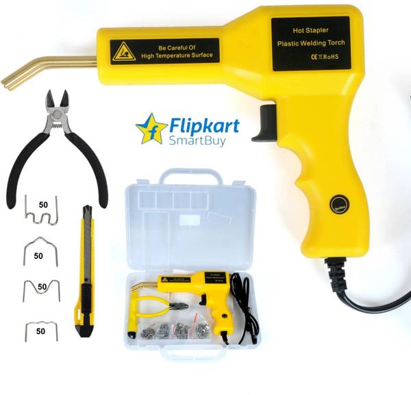Flipkart SmartBuy Plastic Welding Gun Clip Welding Gun for Bike and Car Garage with 200 Clips Inverter Welding Machine