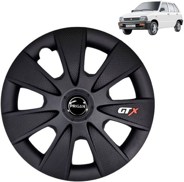 PRIGAN 800 GTX Matte Black 12 INCH Wheel Cover For Maruti 800