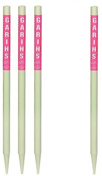 GARIHS Wooden Cricket Wickets Stumps full size set of 4