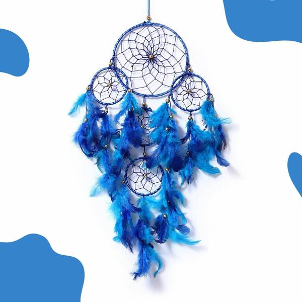 Dream Cacher Wall Hanging Handmade Wall Art for Bedrooms,office,Balcony,Outdoors Feather Dream Catcher