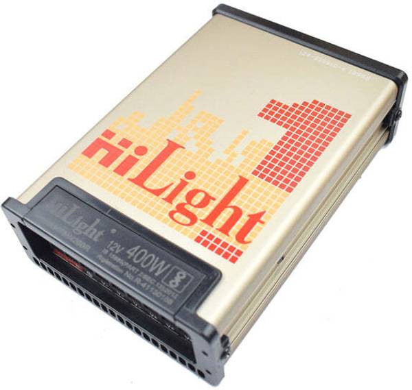 TRP Traders Rainproof 12 Volt 33 Amp 400W SMPS Dc Power Supply for CCTV and LED Strip Light Worldwide Adaptor