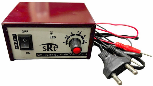 GoodsBazaar Battery Eliminator 0-12 Volts Regulated DC Power Supply Adaptor Charger Adapter Battery Eliminator