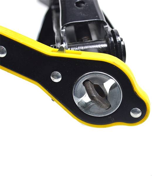 enrics Alloy Steel Long Handle Scissor Jack Single Sided Speed Wrench Car Labor-Saving Jack Ratchet Wrench Alloy Steel Long Handle Single Sided Speed ...
