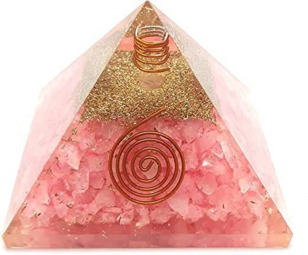 ONVOL Pyramid for Reiki Healing / Grid Vastu Correction and Crystal Healing Stone Crystal Yantra