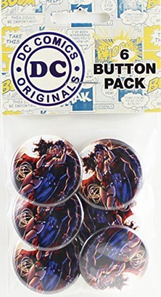 Button set DC Comics Originals Countertop Display Box Assorted Loose Buttons 144-Piece