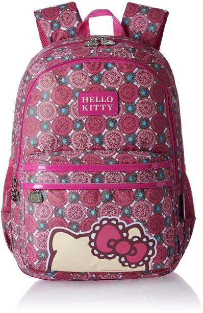 Hello Kitty School Bags Online At Best Hello Kitty Mbe Hkp046 Waterproof School Bag