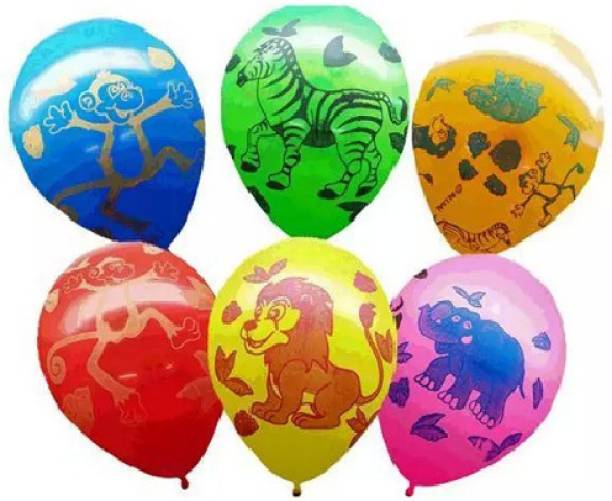 PartyballoonsHK Printed Jungle Animal Balloon
