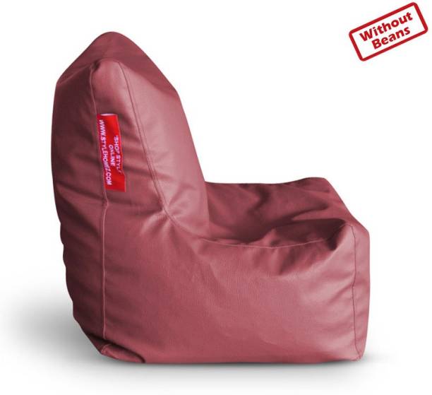 STYLE HOMEZ Large Chair Bean Bag Cover  (Without Beans)