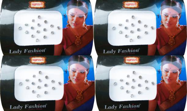 Lady FASHION Amarpali Crystals 0112201614 Forehead White Bindis