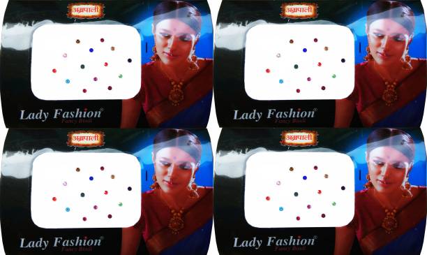 Lady FASHION Amarpali Crystals 2911201601 Forehead Multicolor Bindis