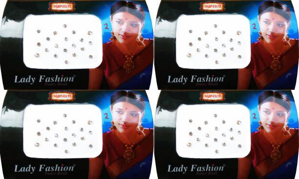 Lady FASHION Amarpali Crystals 0112201606 Forehead White Bindis