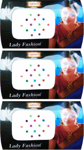 Lady FASHION Amarpali Collection 1912201604 Forehead Multicolor Bindis
