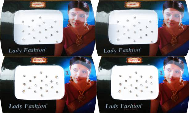 Lady FASHION Amarpali Crystals 0112201602 Forehead White Bindis