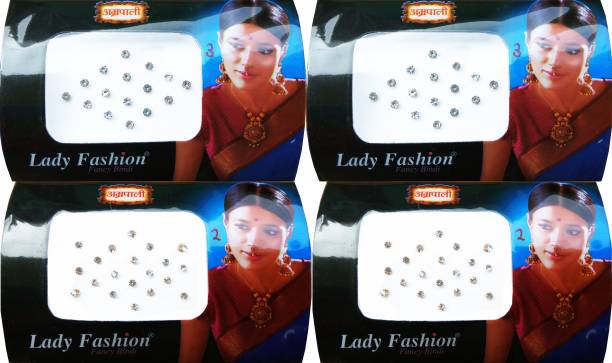 Lady FASHION Amarpali Crystals 0112201611 Forehead White Bindis