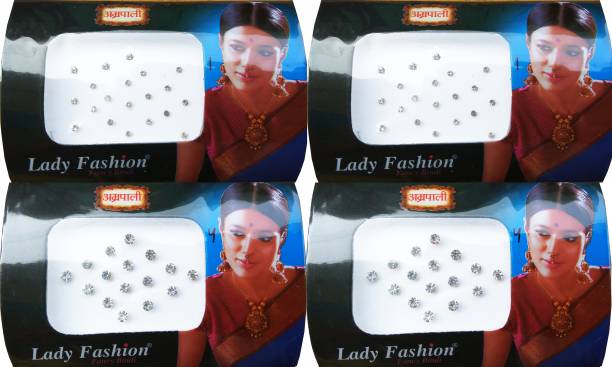 Lady FASHION Amarpali Crystals 0112201604 Forehead White Bindis