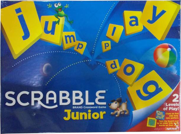 Mattel Junior Scrabble Crossword Board Game