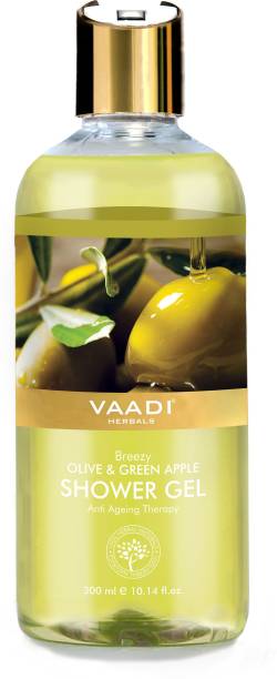 VAADI HERBALS Breezy Olive & Green Apple Shower Gel