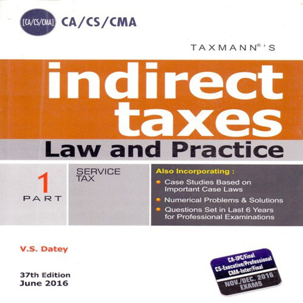 Service Tax Books Pdf