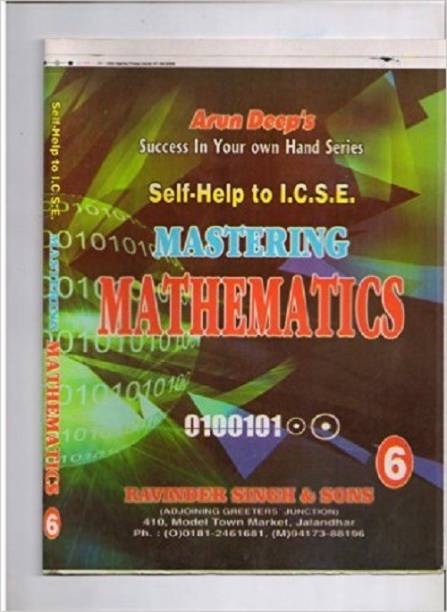 Self Help To ICSE Mastering Math-6 (Avichal)